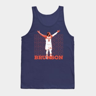 jalen brunson -  vintage grunge Tank Top